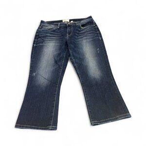 Women’s Capris BKE 28 Jeans Denim Buckle Stretch Pants See Pics